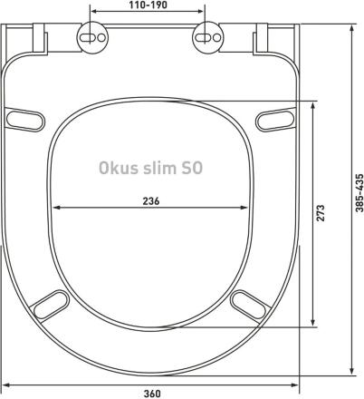 Крышка-сиденье VitrA 801-003-019 с микролифтом, овальная, в современном стиле