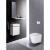 Унитаз Azario Teramo AZ-0053 микролифт белый, овальный, 35.5x51.5 см + ершик напольный в подарок