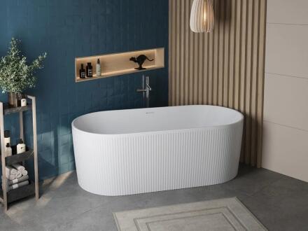 Ванна акриловая отдельностоящая матовая BelBagno BB411-1700-800-MATT
