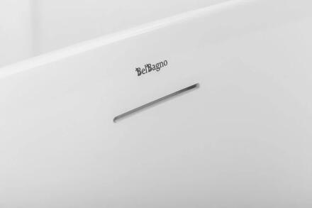 Ванна акриловая отдельностоящая матовая BelBagno BB411-1700-800-MATT