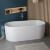 Ванна акриловая отдельностоящая матовая BelBagno BB411-1700-800-MATT