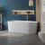Ванна акриловая отдельностоящая матовая BelBagno BB411-1700-800-MATT