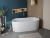 Ванна акриловая отдельностоящая матовая BelBagno BB411-1700-800-MATT