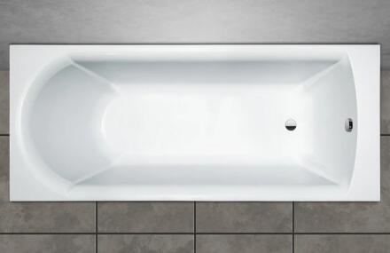 Ванна из искусственного камня Marmo Bagno Глория 180x80 прямоугольная, пристенная