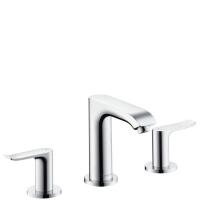 Смеситель для умывальника на три отверстия HANSGROHE MetrisWTA 31083000