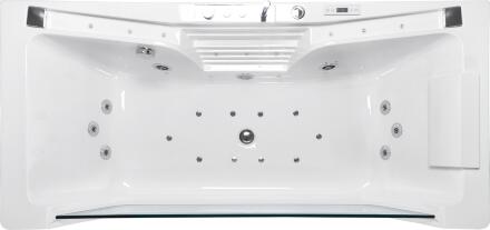 Акриловая ванна Ceruttispa 180x85 C-477-18A 9957 с гидромассажем