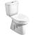 Унитаз-компакт Santek Анимо 1WH302136 белый, овальный, 38x62.5 см + ершик напольный в подарок