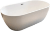 Акриловая ванна Cerutti Spa SKYE170 170x75 см, отдельностоящая, белая, овальная, с каркасом, со сливом-переливом, с донным клапаном, объем 280 л., с антискользящим покрытием