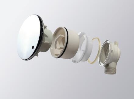 Поддон акриловый 140х90 Cezares TRAY-A-AH-140/90-15-W с сифоном