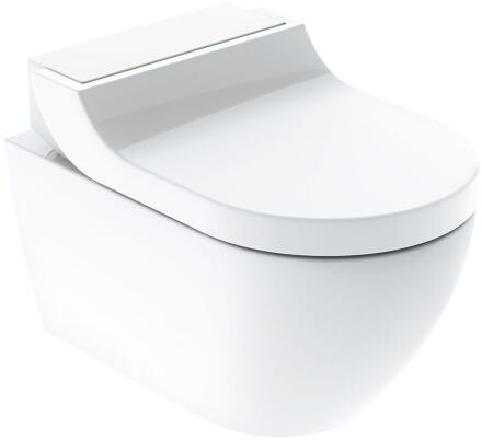 Унитаз подвесной Geberit AquaClean tuma classic белый, овальный, 36x55.3 см + ершик напольный в подарок