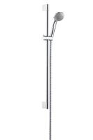 Душевой гарнитур Hansgrohe Crometta 85 27652000 хром штанга 66.9 см, шланг пластиковый 160 см