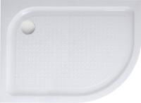Акриловый поддон 120х80 левосторонний BelBagno TRAY-BB-RH-120/80-550-15-W-L с сифоном