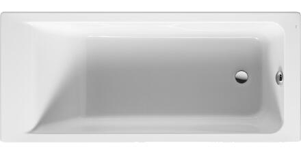 Акриловая ванна Roca Easy 170x75 см прямоугольная, пристенная, объем 215 л.