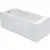 Акриловая ванна Roca Easy 170x75 см прямоугольная, пристенная, объем 215 л.