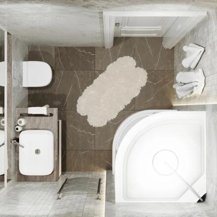 Душевая кабина Triton Полосы А 90x90