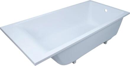 Ванна из искусственного камня Marmo Bagno Алесса 160x70 прямоугольная, объем 190 л.