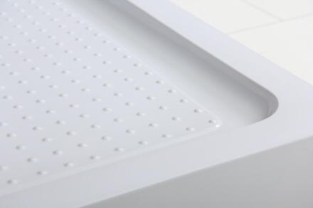 Акриловый поддон 120х80 левосторонний BelBagno TRAY-BB-AH-120/80-15-W-L с сифоном