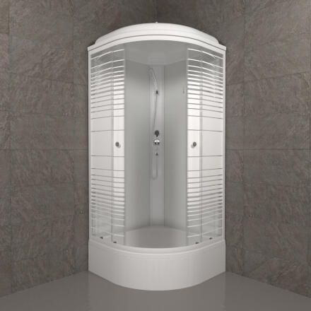 Душевая кабина Triton Полосы В 100x100